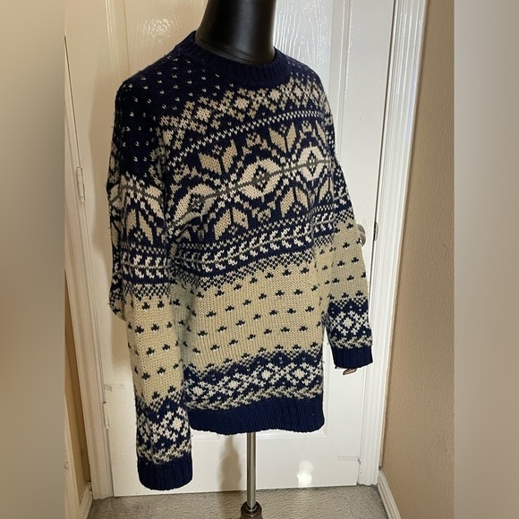 Abercrombie & Fitch Other - Vintage 90s Abercrombie & Fitch "THE BIG SWEATER"  X Large 100% Wool Pullover‍‍‍